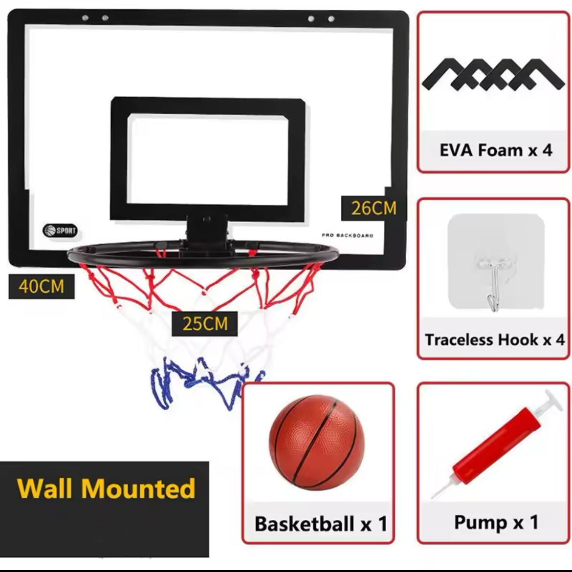Mini Basketball Hoop