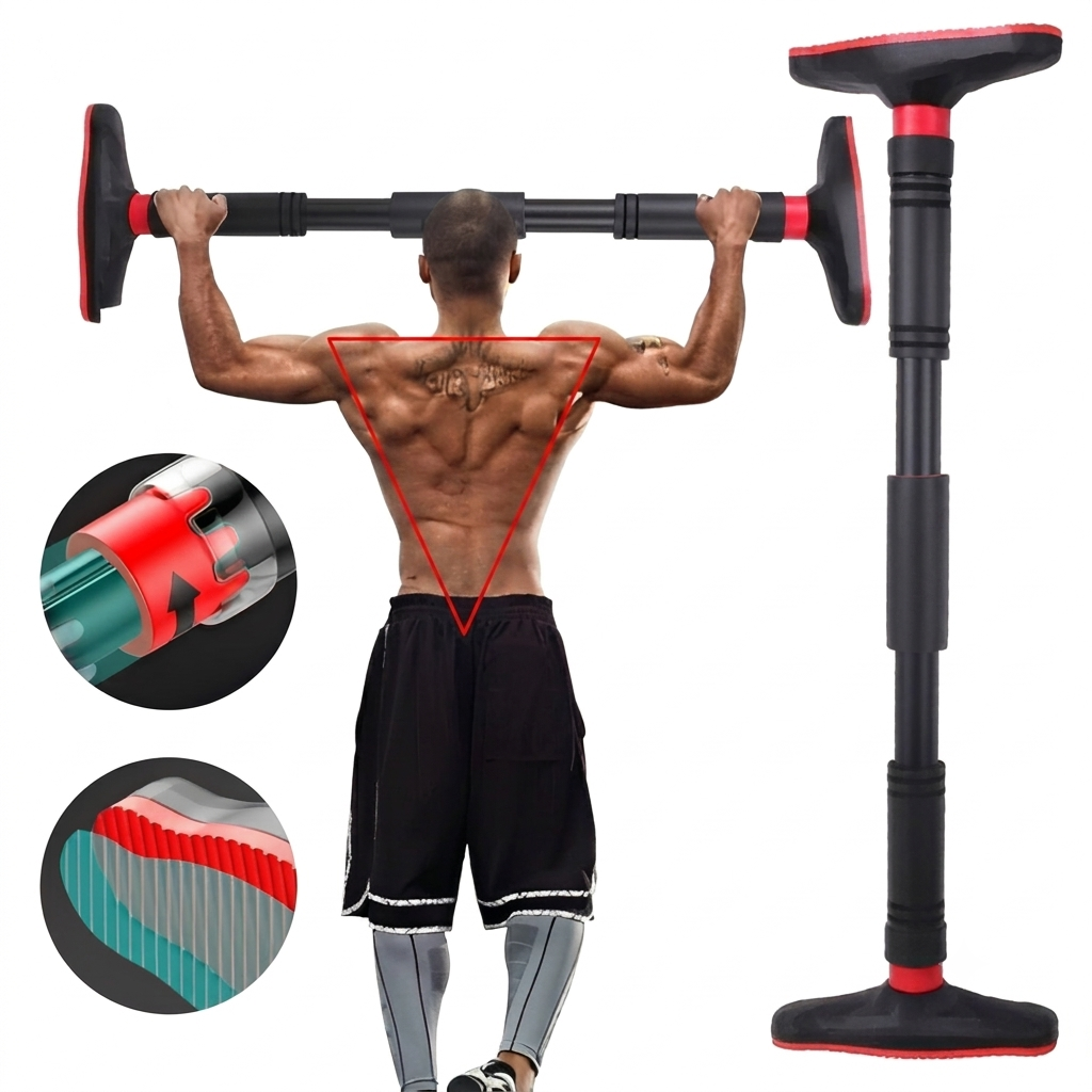 No-Screw Pullup Bar