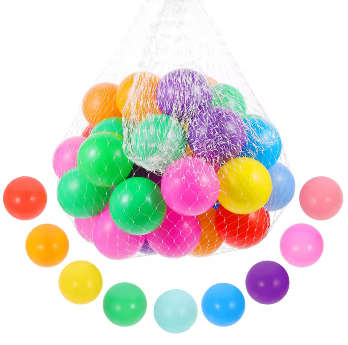 Mini Trampoline (Swing Included + Balls )