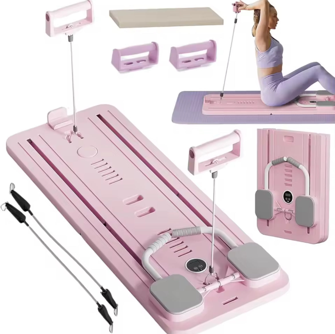 Pilates Training Board + Yoga Ball