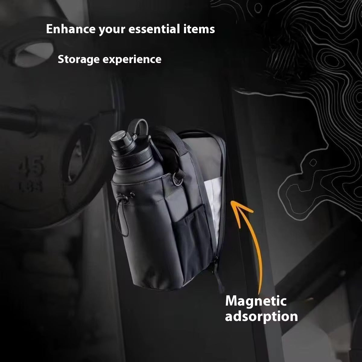 Magnetic Gym Bag